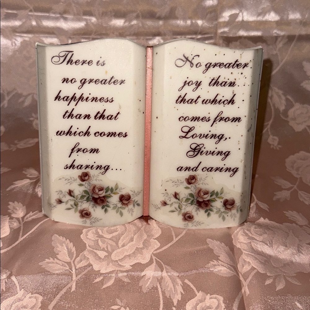 Table Top Standing Plaque - Picture 2 of 5